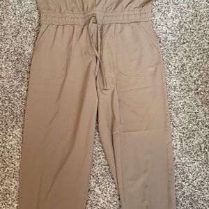 Albion Taupe Drawstring Joggers